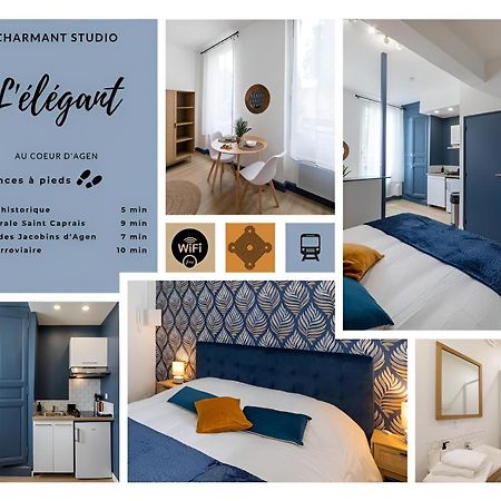 L'Elegant, Charmant Studio Hyper Centre Gare 800M Agen Ngoại thất bức ảnh